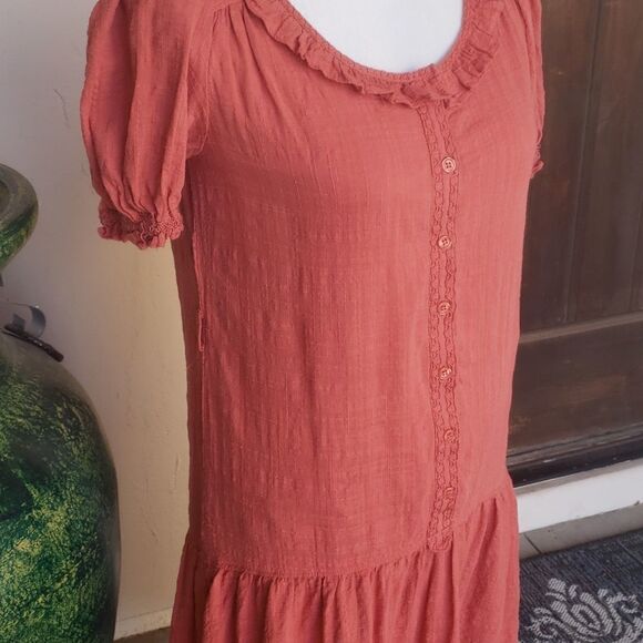 Country chic maxi style dress by Chelsea and violet size XS - Picture 4 of 7